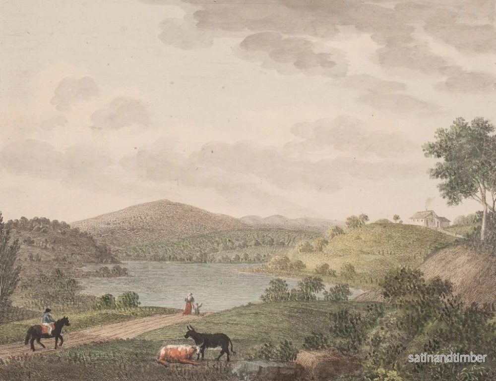 Reproduktion av målningen Le mont Aborre - Søren L. Lange - Bild 2