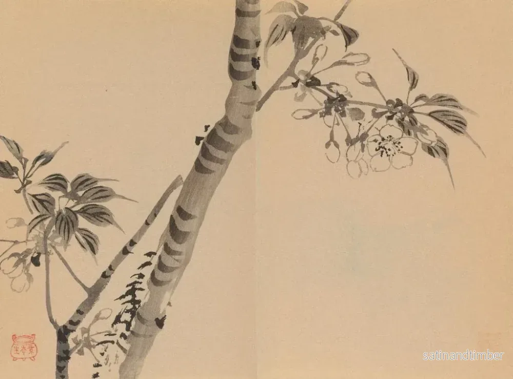 Reproduktion av målningen Keinen shugajō Pl. 48 - Imao Keinen - Bild 2