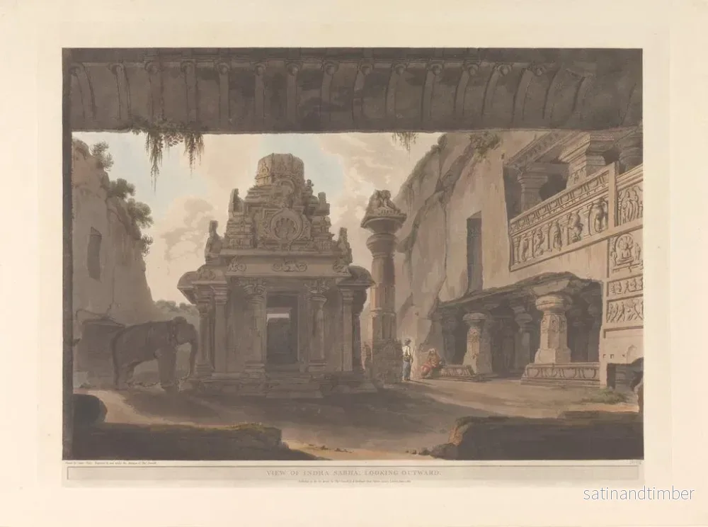 Reproduktion av målningen Scène orientale Pl32 - Thomas Daniell - Bild 2