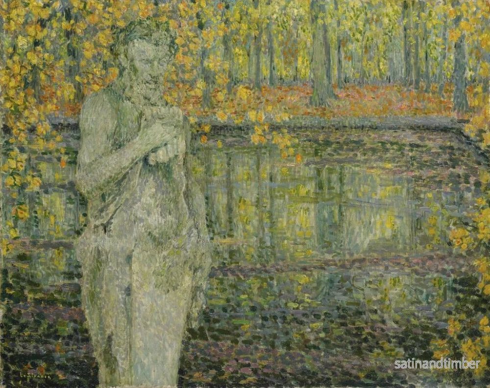 Reproduktion av målningen Le Vieux Faune - Henri Le Sidaner - Bild 2
