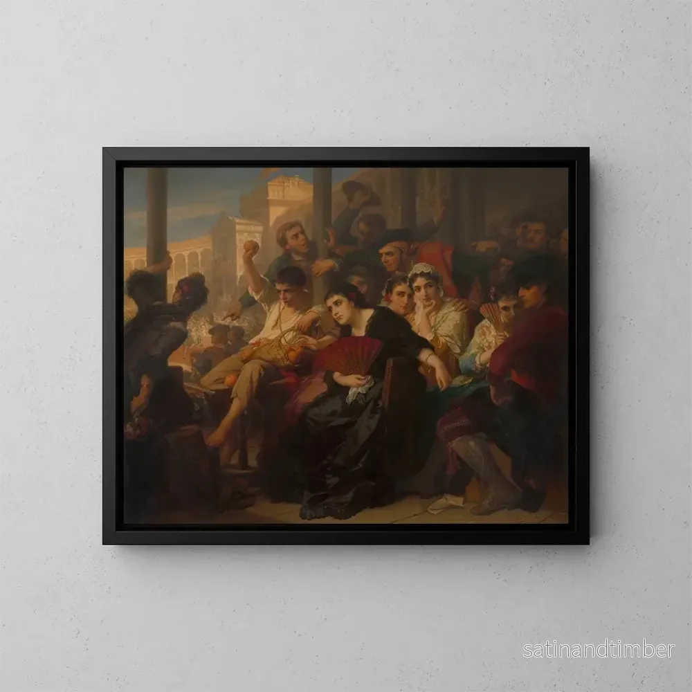 Reproduktion av målningen Bravo torero - Nicaise De Keyser