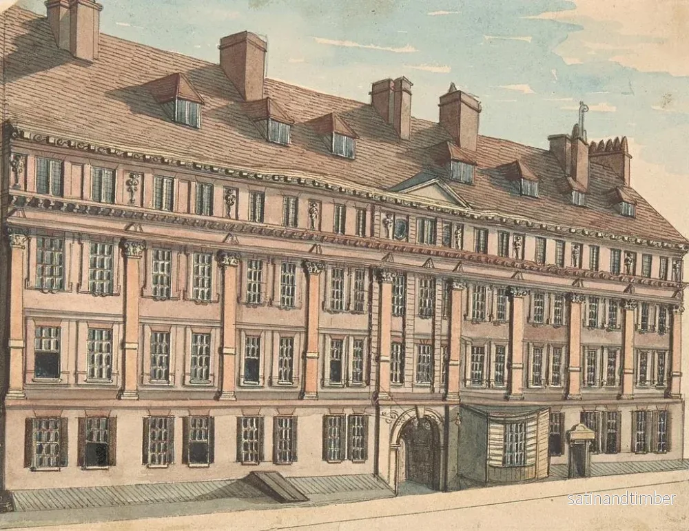 Reproduktion av målningen L'auberge de Furnival - Samuel Ireland - Bild 2
