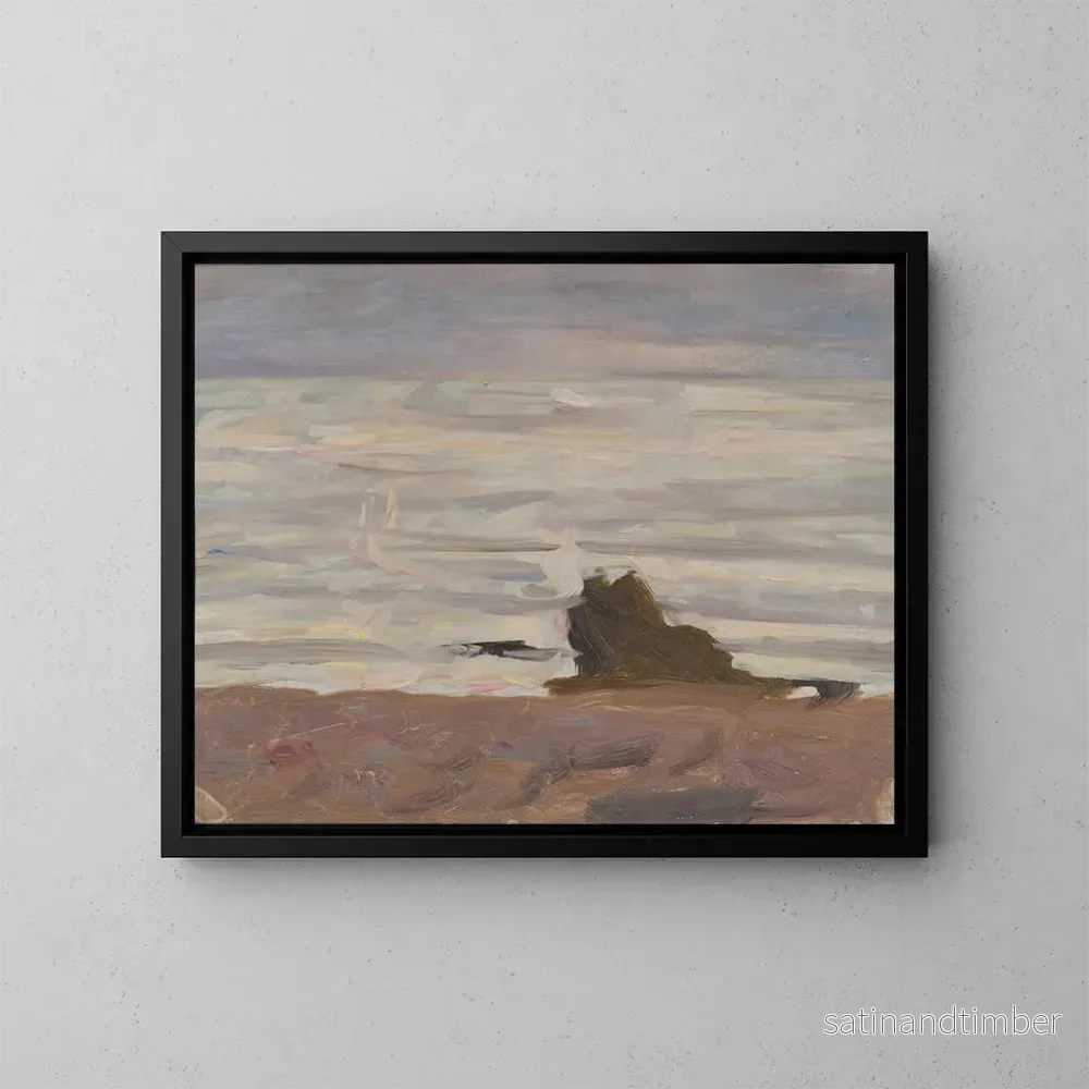 Reproduktion av målningen Mer grise à Arild – Richard Bergh Reproduktion av målningen Mer grise à Arild – Richard Bergh