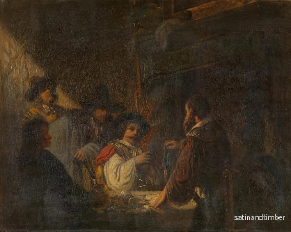 Reproduktion av målningen Episod i Rembrandts liv - Joseph Lies - Bild 2