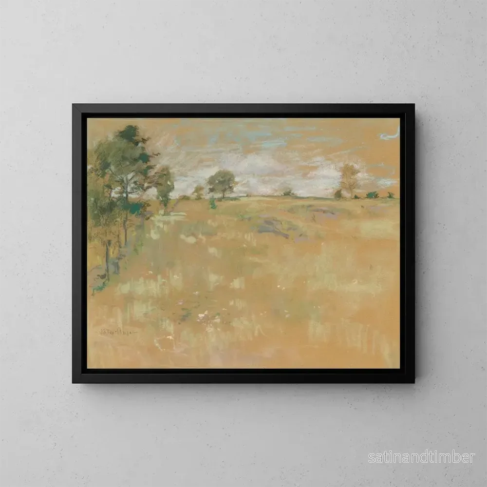 Reproduktion av målningen Prairies à Branchville, Connecticut – John Henry Twachtman Reproduktion av målningen Prairies à Branchville, Connecticut – John Henry Twachtman