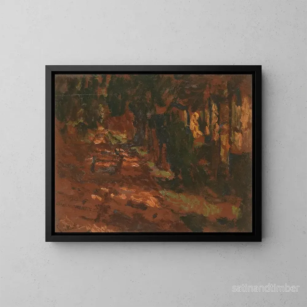Reproduktion av målningen Envermeu - Walter Richard Sickert