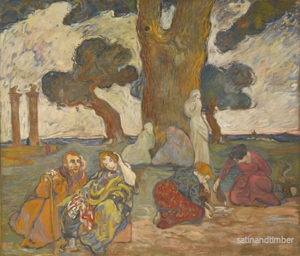 Reproduktion av målningen Les Chênes de Dodone - Louis Valtat - Bild 2