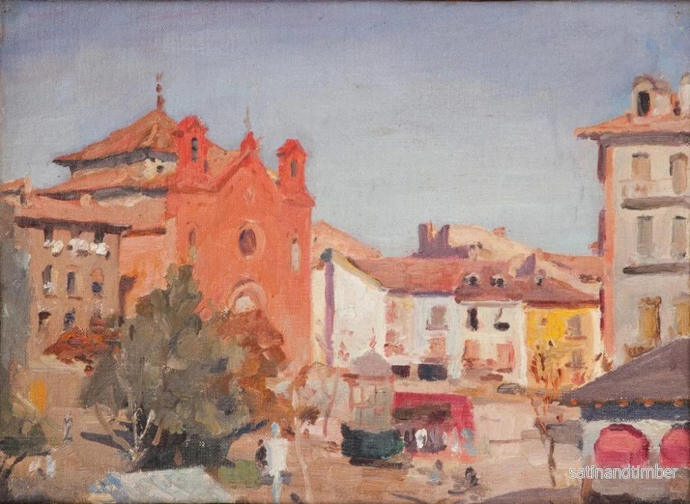Reproduktion av målningen Valladolid - Jan Cybis - Bild 2