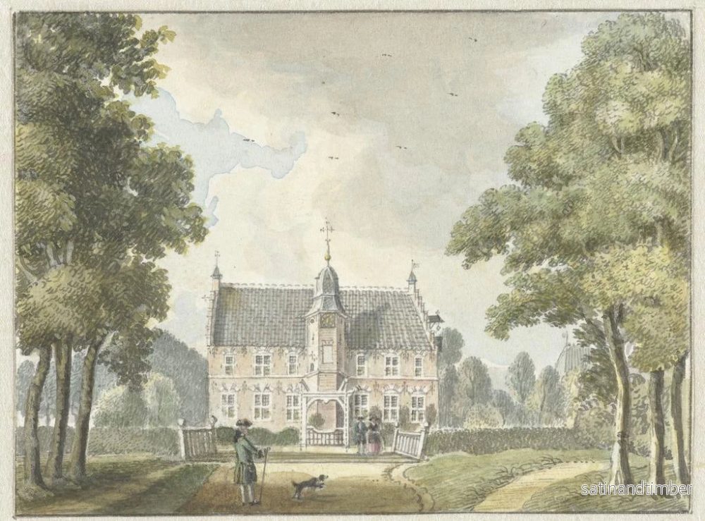 Reproduktion av målningen La Maison Hunderen à Twello - Jan de Beijer - Bild 2