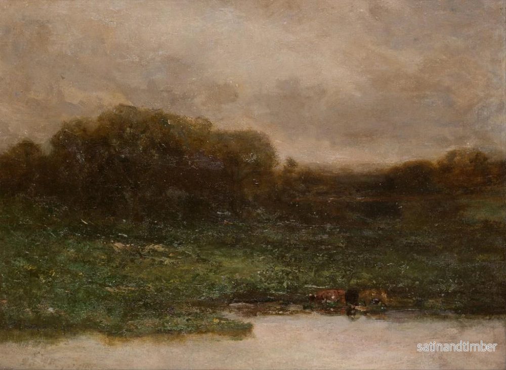 Reproduktion av målningen Crépuscule d'été - Edward Mitchell Bannister - Bild 2