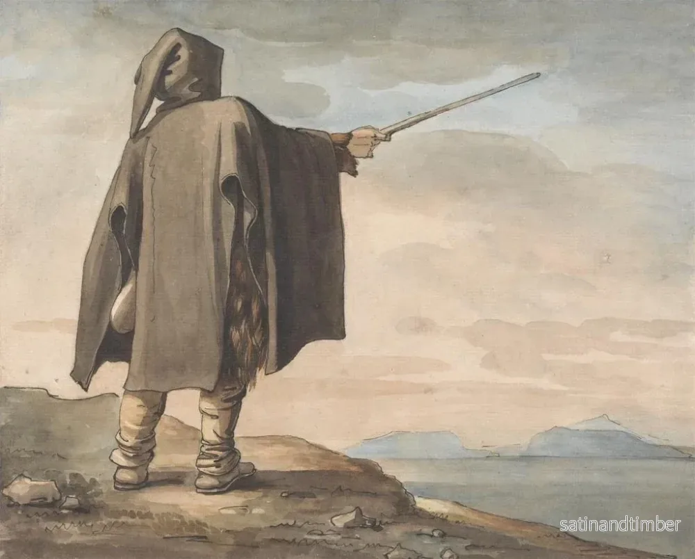 Reproduktion av målningen En bonde från berget Érix - Henry Tresham - Bild 2