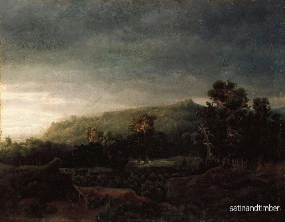 Reproduktion av målningen En skog - Lars Hertervig - Bild 2