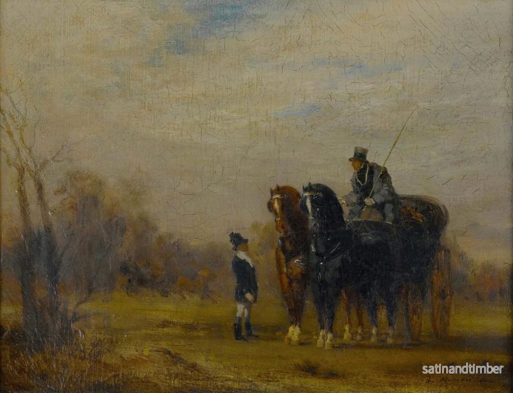 Reproduktion av målningen Le coche - Gustave Moreau - Bild 2