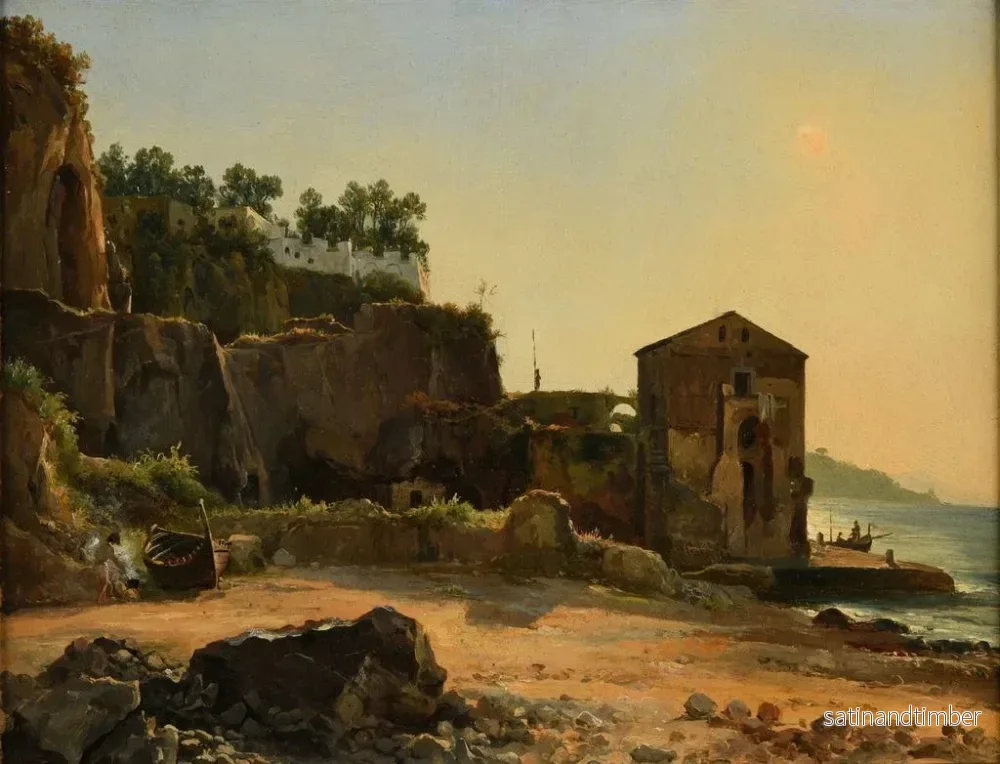 Reproduktion av målningen Bord de mer - Jacques-Raymond Brascassat - Bild 2