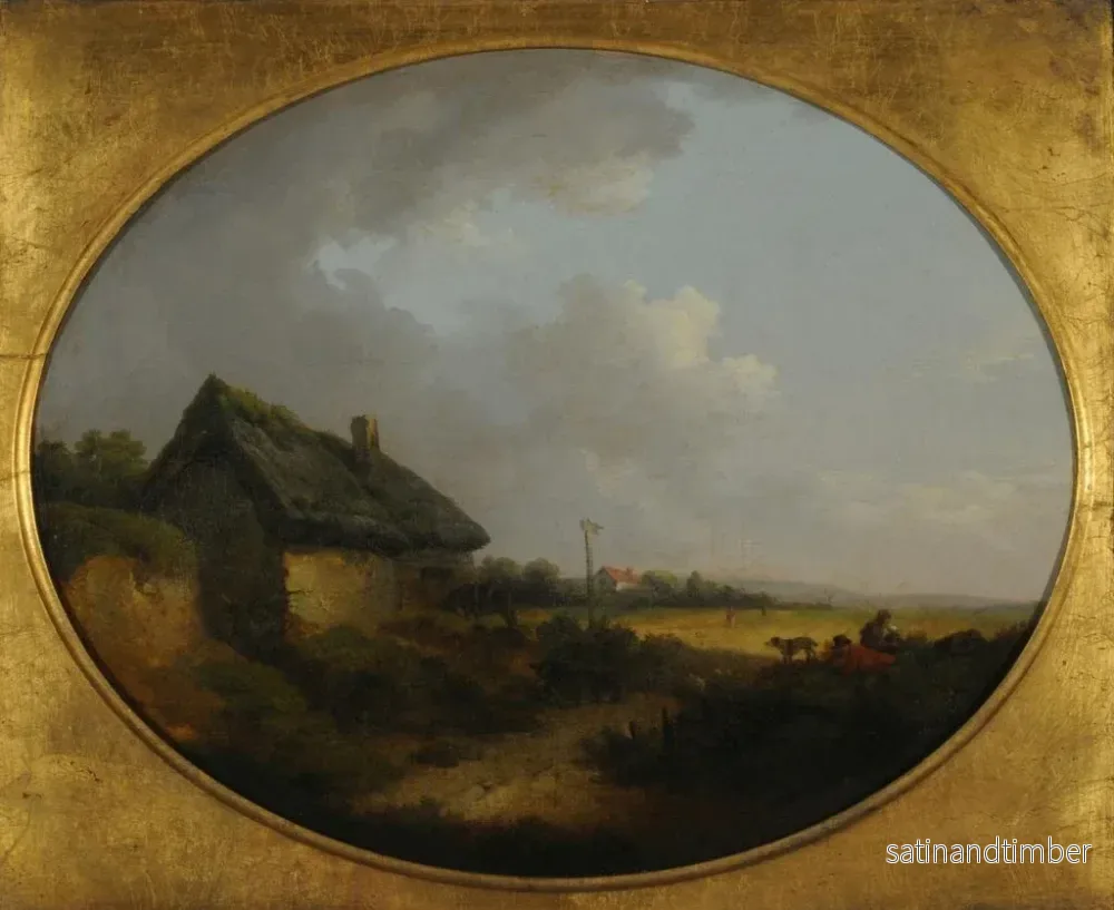 Reproduktion av målningen Landskap - George Morland - Bild 2