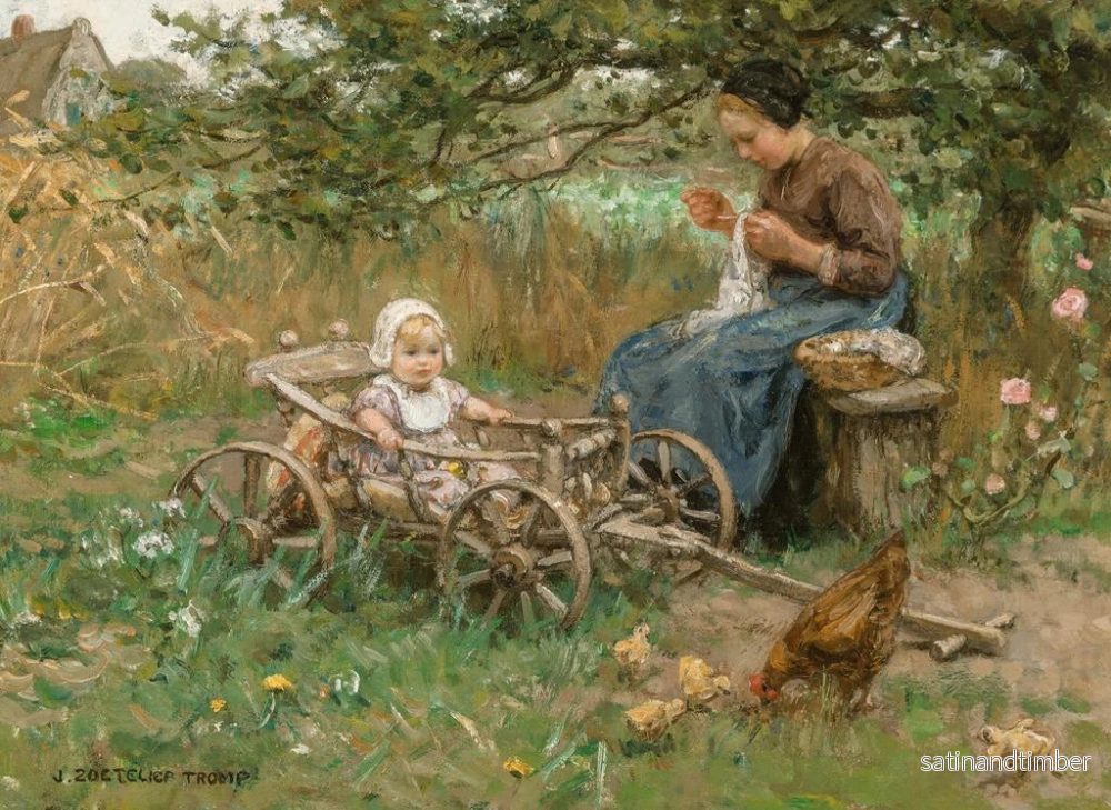 Reproduktion av målningen Le Printemps - Johann Zoetelief Tromp - Bild 2