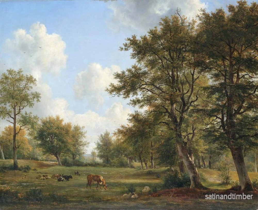 Reproduktion av målningen Landskap nära Hilversum - Georgius Jacobus Johannes van Os - Bild 2