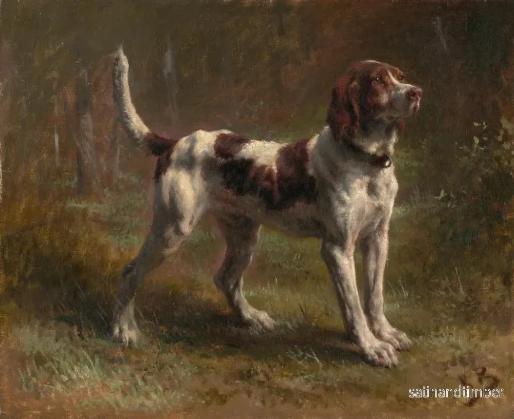 Reproduktion av målningen En jakthund tändare - Rosa Bonheur - Bild 2