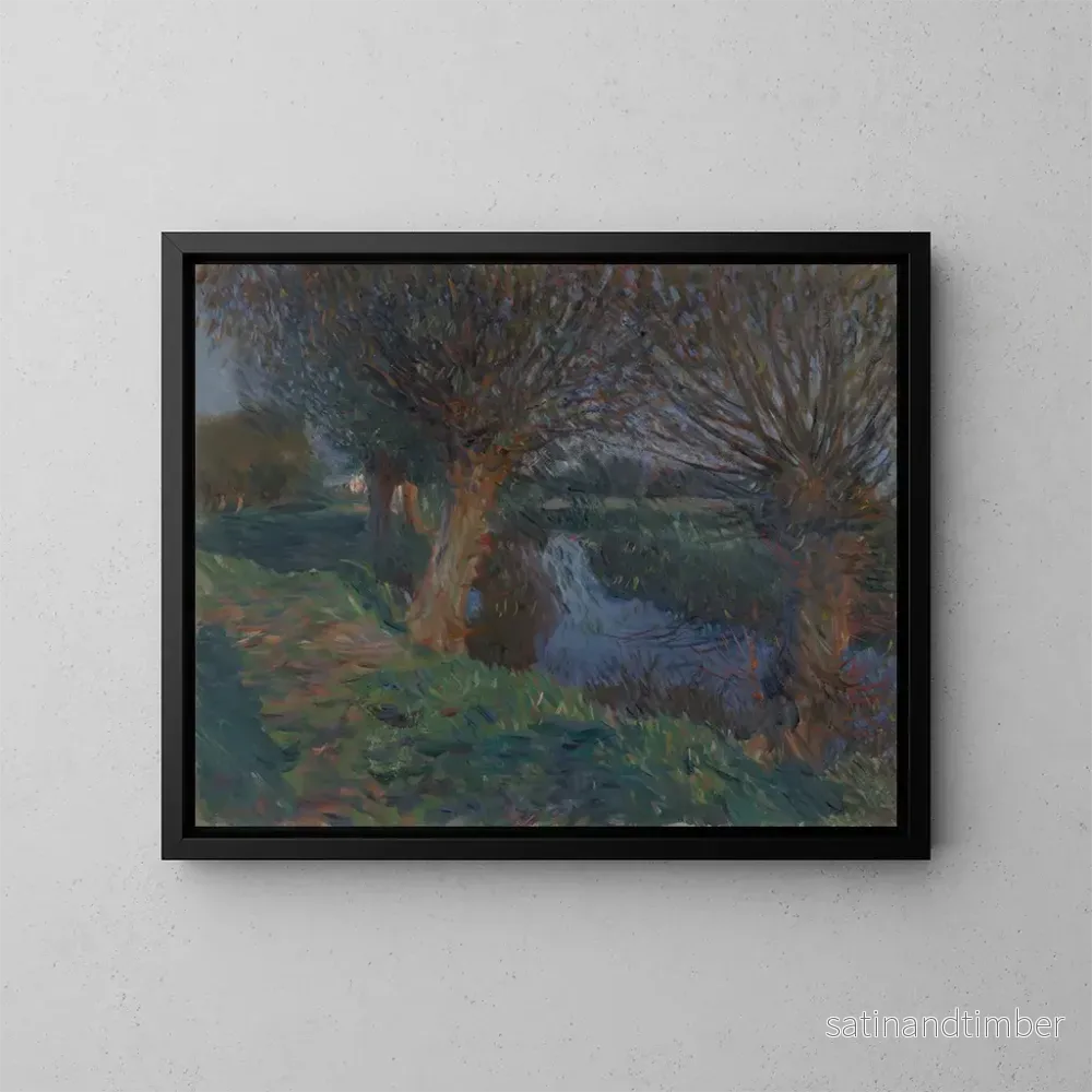 Reproduktion av målningen À Calcot – John Singer Sargent Reproduktion av målningen À Calcot – John Singer Sargent