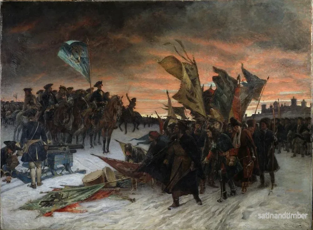 Reproduktion av målningen Narva - Gustaf Cederström - Bild 2