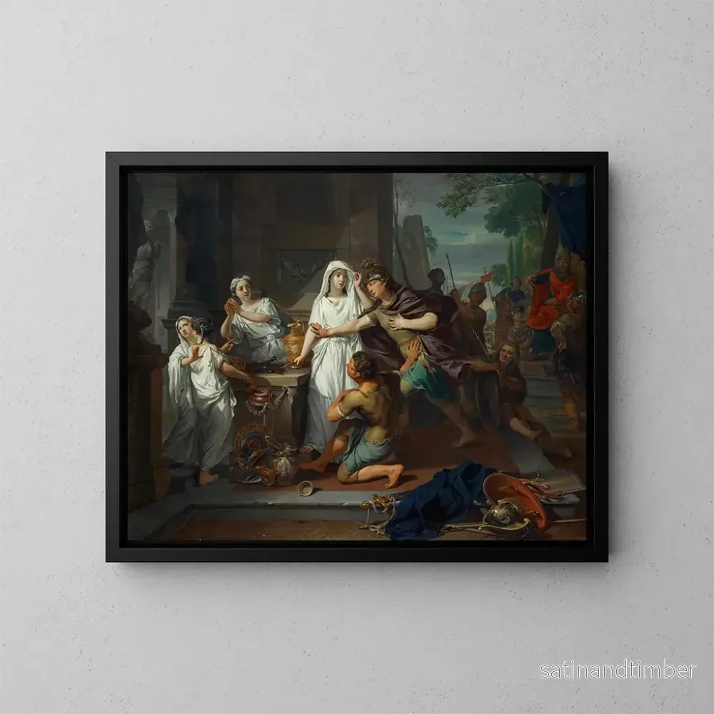 Reproduktion av målningen Oreste och Pylade i Tauride – Nicolaas Verkolje Reproduktion av målningen Oreste och Pylade i Tauride – Nicolaas Verkolje