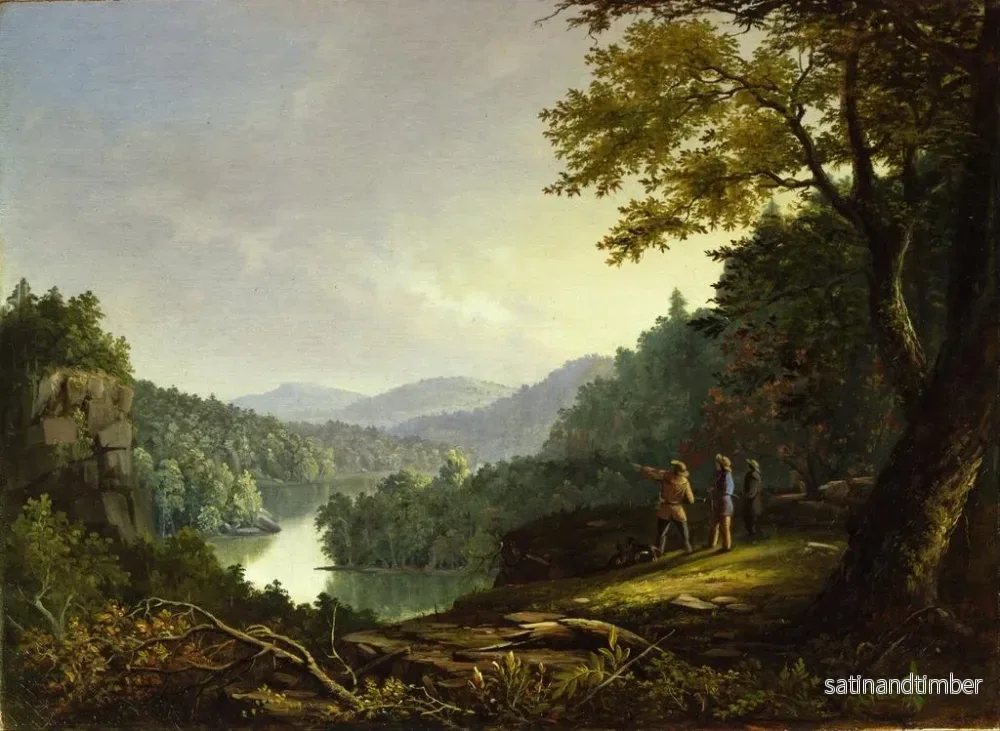 Reproduktion av målningen Landskap av Kentucky - James Pierce Barton - Bild 2