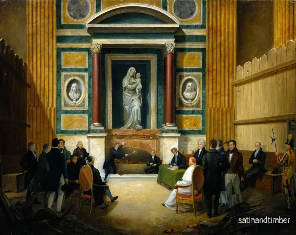 Reproduktion av målningen av Raphaël vid Panthéon 1833 - Francesco Diofebi - Bild 2