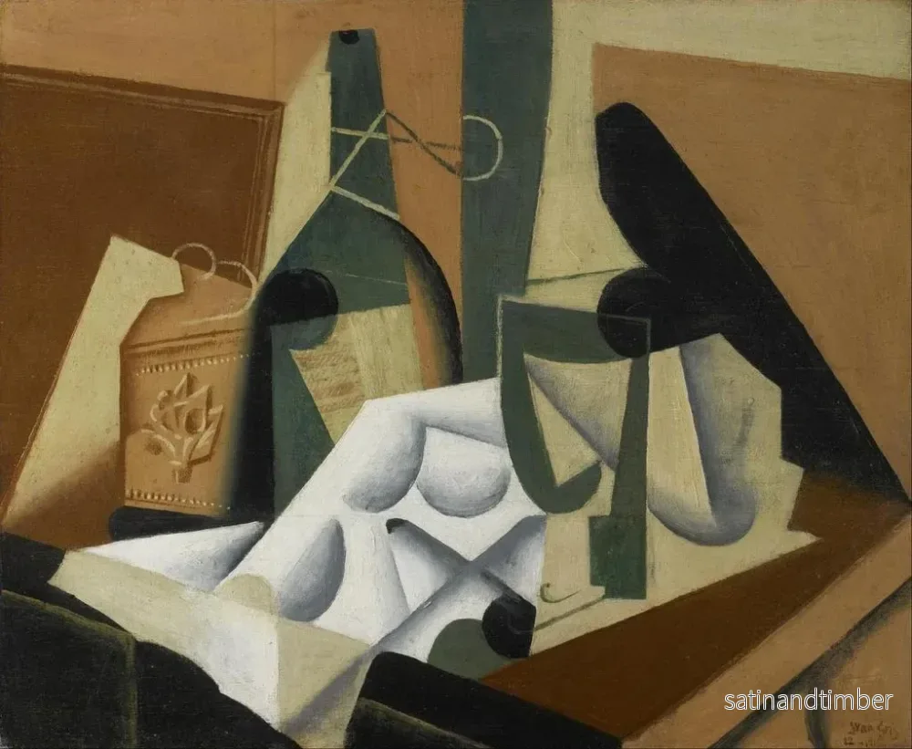 Reproduktion av målningen La nappe blanche - Juan Gris - Bild 2