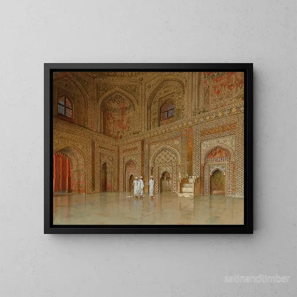 Reproduktion av målningen av Fatehpur-Sikris huvudmoské - Vasily Vereshchagin