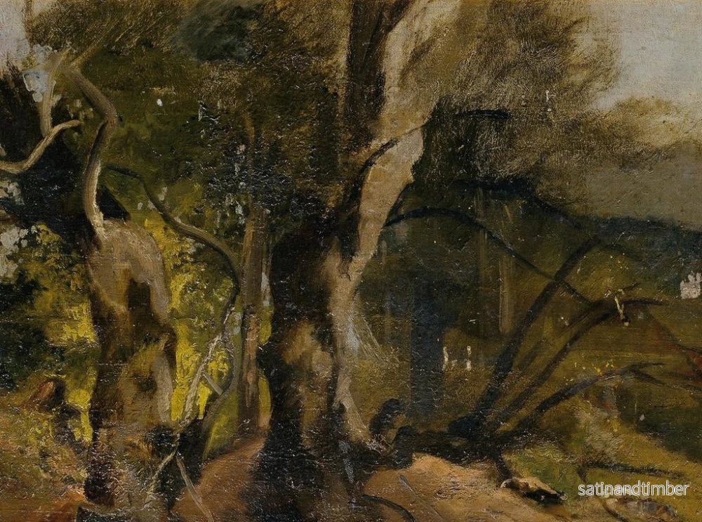 Reproduktion av målningen Studie av skog - Josef Navrátil - Bild 2