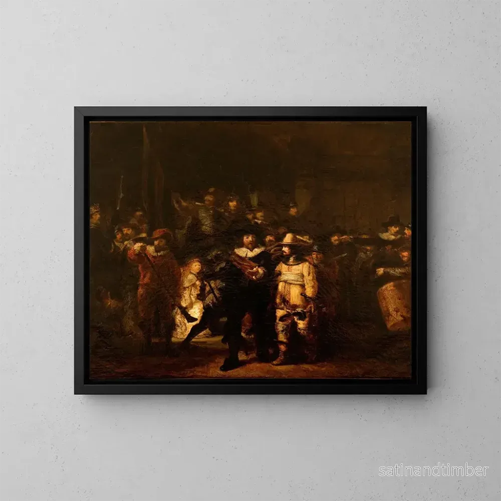 Reproduktion av målningen La Ronde de nuit - Félix Ziem
