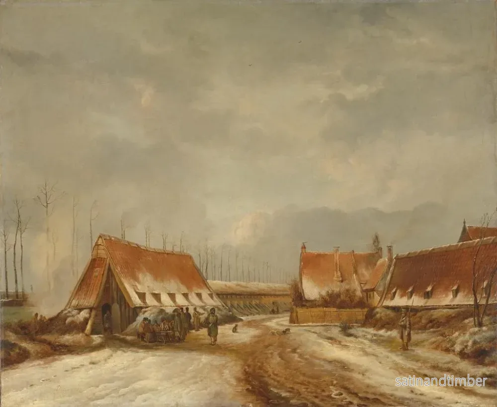Reproduktion av målningen Les casemates avant Naarden 1814 - Pieter Gerardus van Os - Bild 2
