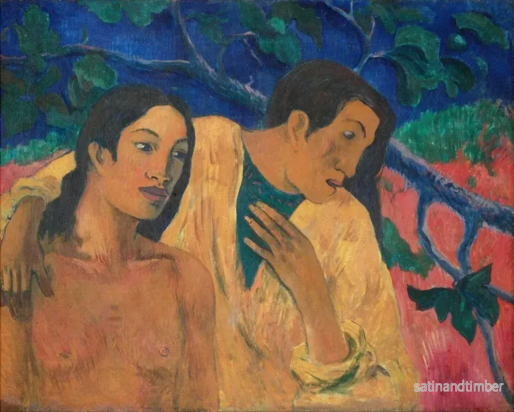 Reproduktion av målningen Evasion i Tahiti - Paul Gauguin - Bild 2