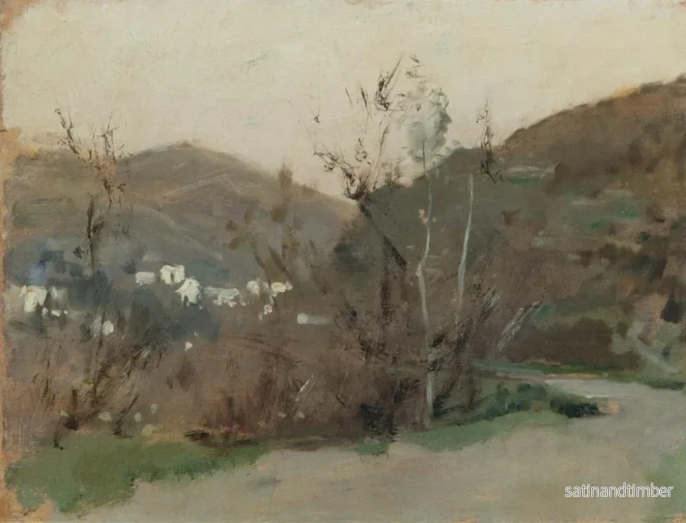 Reproduktion av målningen Landskap spansk - John Singer Sargent - Bild 2