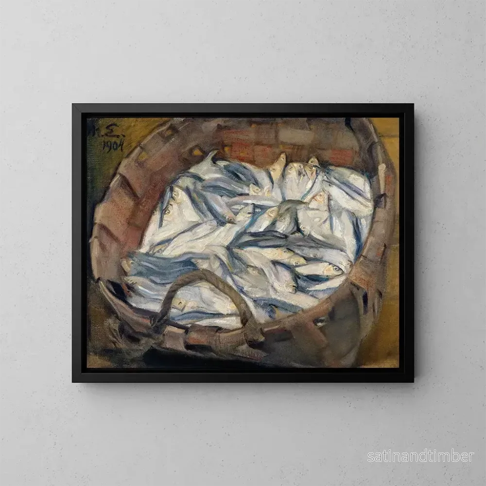 Reproduktion av målningen av Baltiska sillen - Magnus Enckell