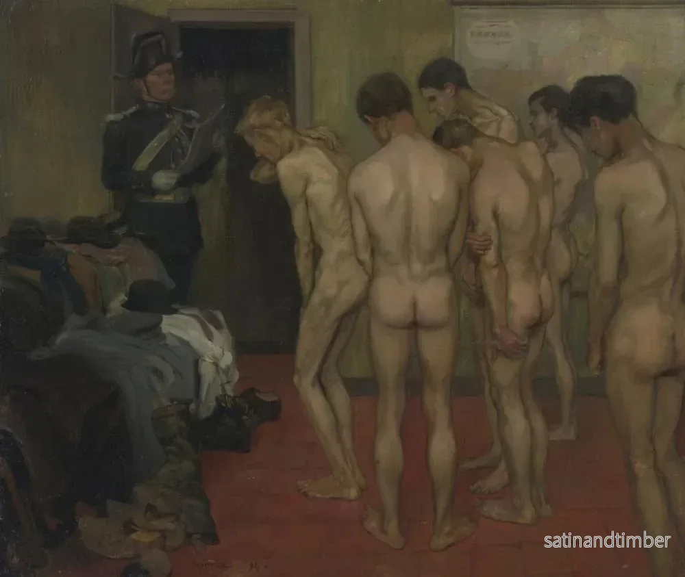 Reproduktion av målningen Conscrits - Pierre Georges Jeanniot - Bild 2