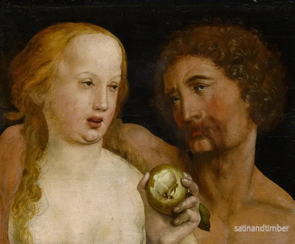 Reproduktion av målningen Adam och Eva - Hans Holbein den yngre - Bild 2