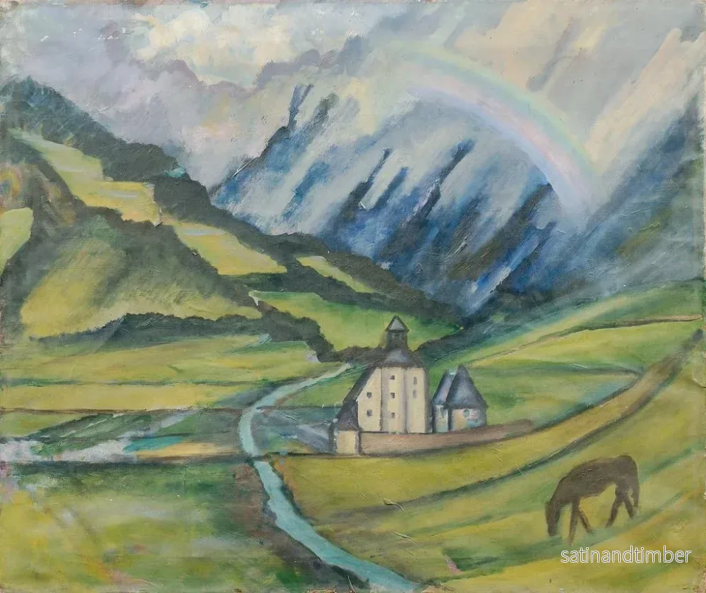 Reproduktion av målningen Motif de Mnichau - Marianne Seeland - Bild 2