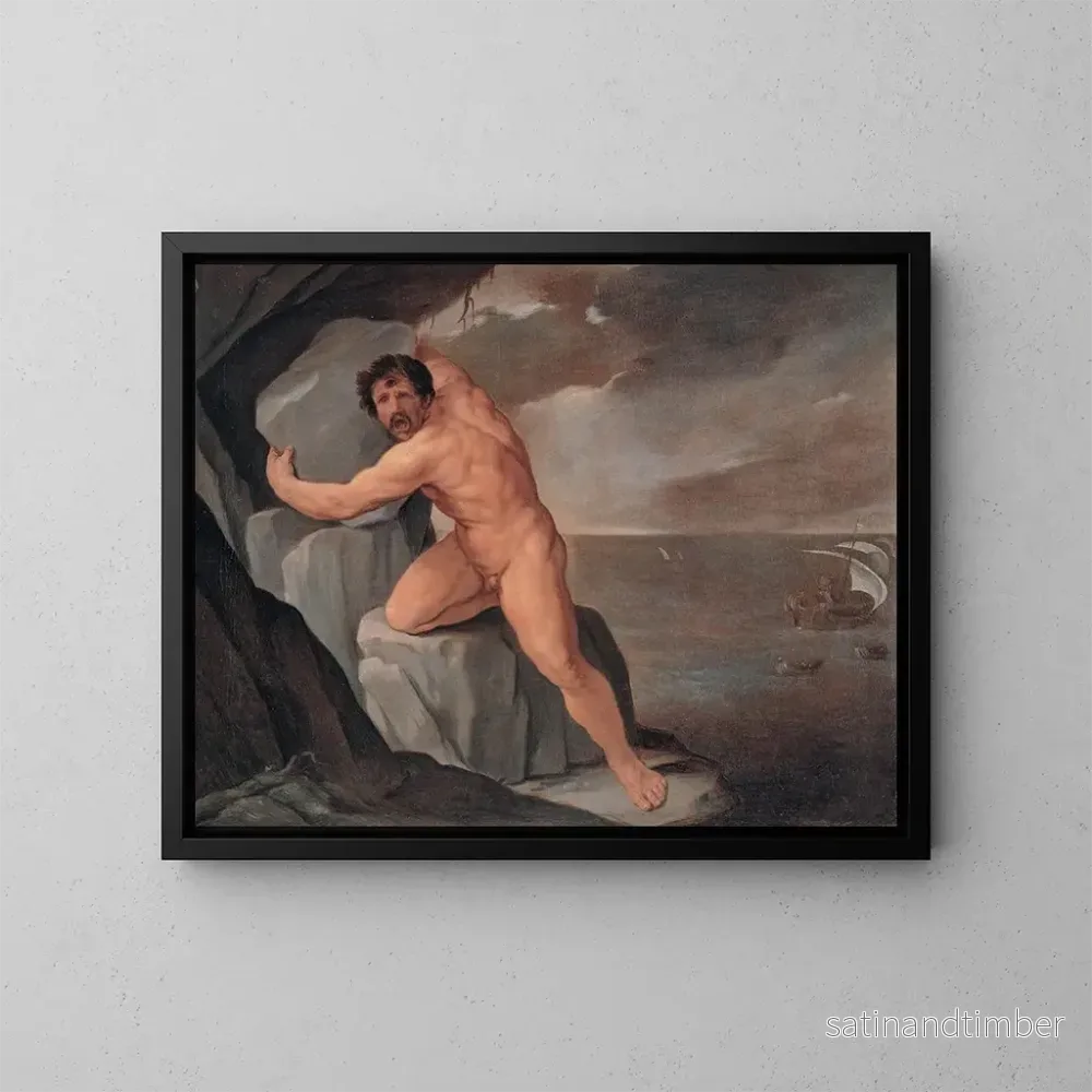 Reproduktion av målningen Polyphème - Guido Reni