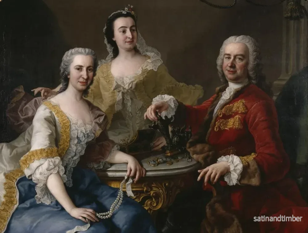 Reproduktion av målningen Joseph de France och hans familj - Martin van Meytens - Bild 2