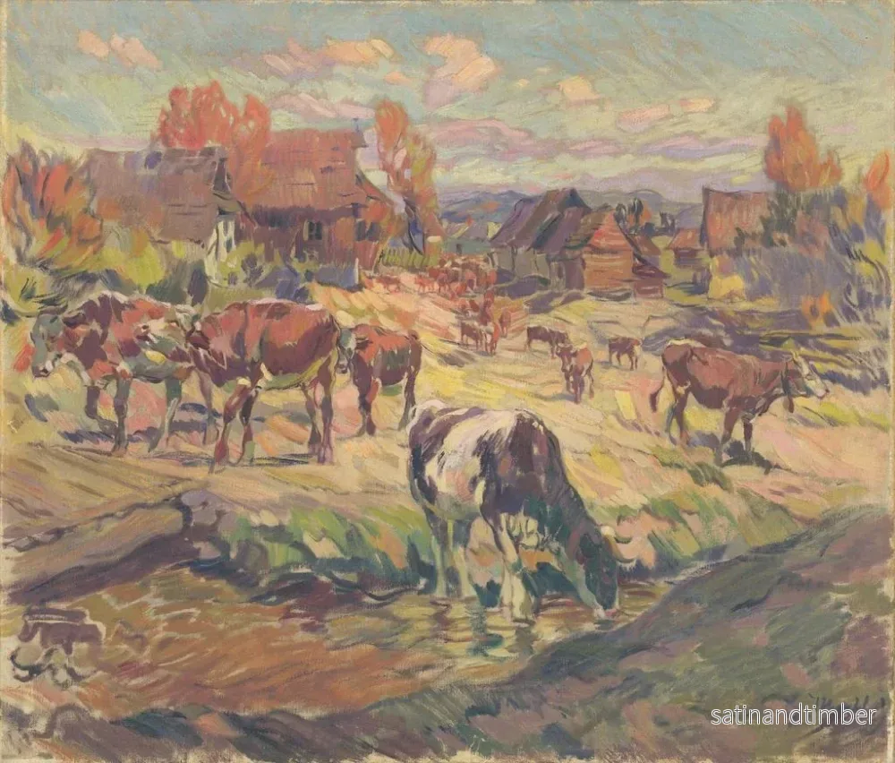 Reproduktion av målningen av Präst - Gustav Mahler - Bild 2