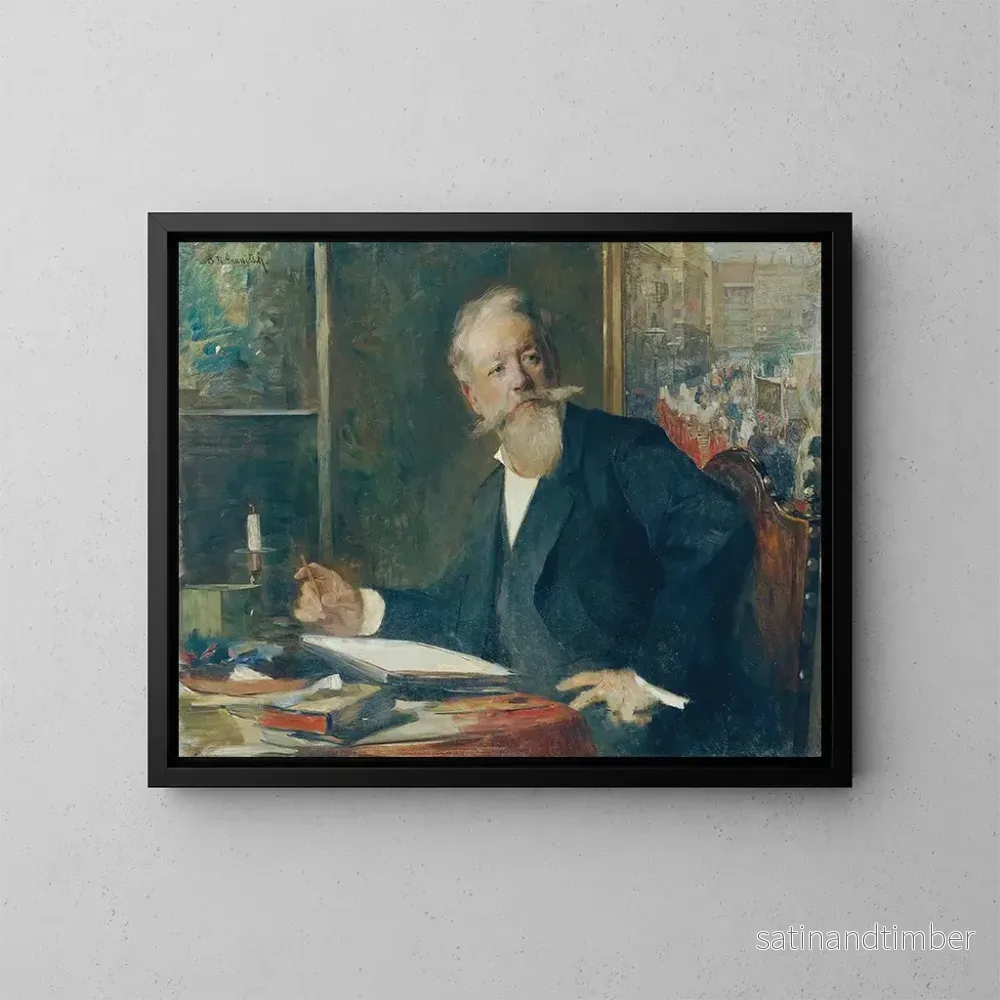 Reproduktion av målningen Le peintre Karl Karger - Susanne Renate Granitsch
