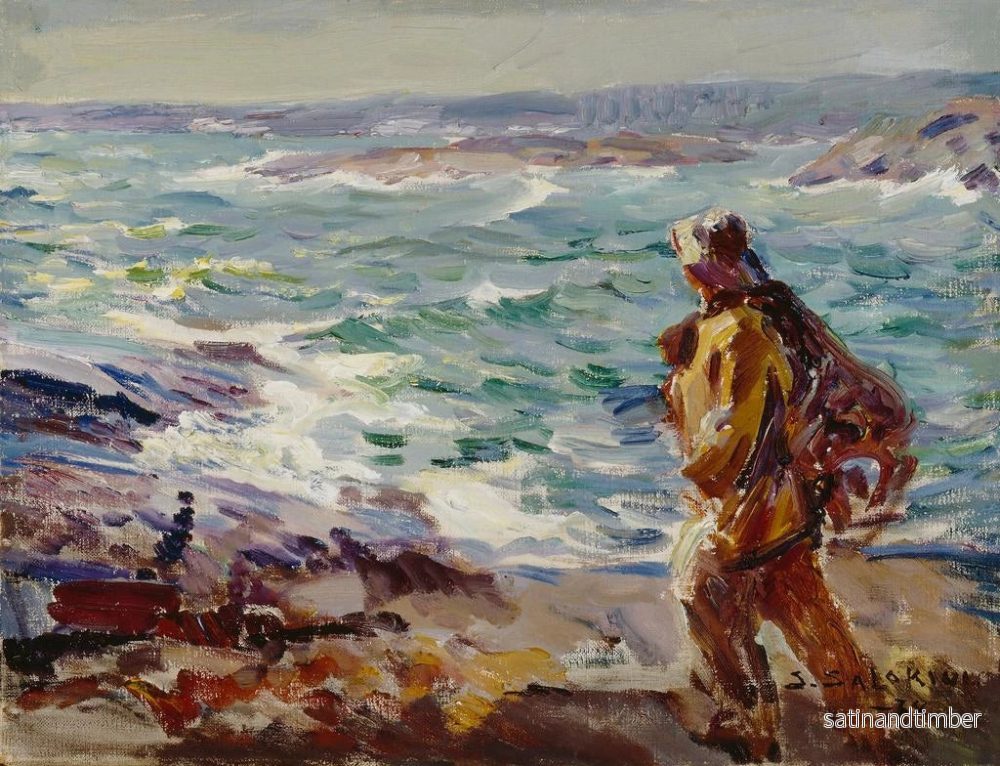 Reproduktion av målningen Mot solen - Santeri Salokivi - Bild 2