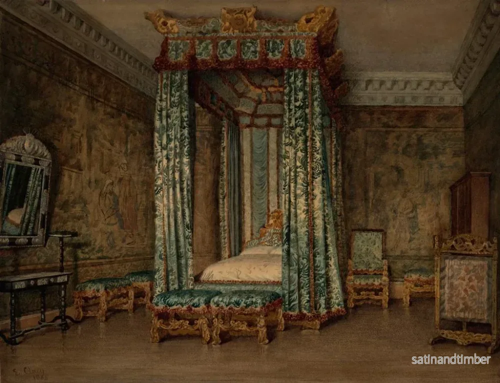 Reproduktion av målningen La salle des ambassadeurs vénitiens de Knole - Ellen Clacy - Bild 2