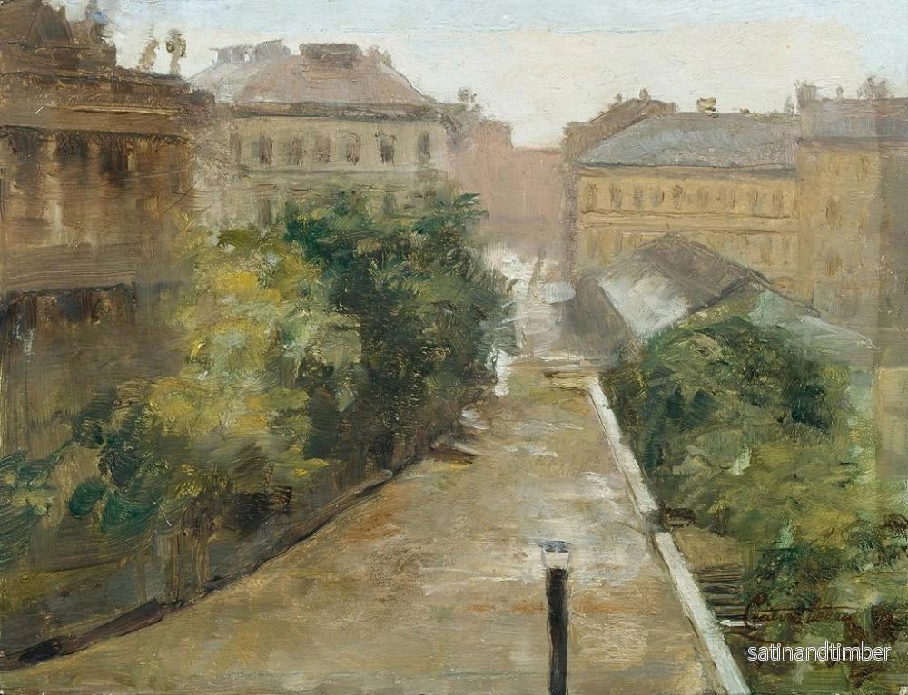 Reproduktion av målningen Vy från konstnärens lägenhet över Coburg-palatset - Cecil van Haanen - Bild 2