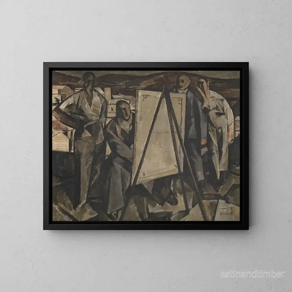 Reproduktion av målningen Le peintre Ramah 1922 - Ramah