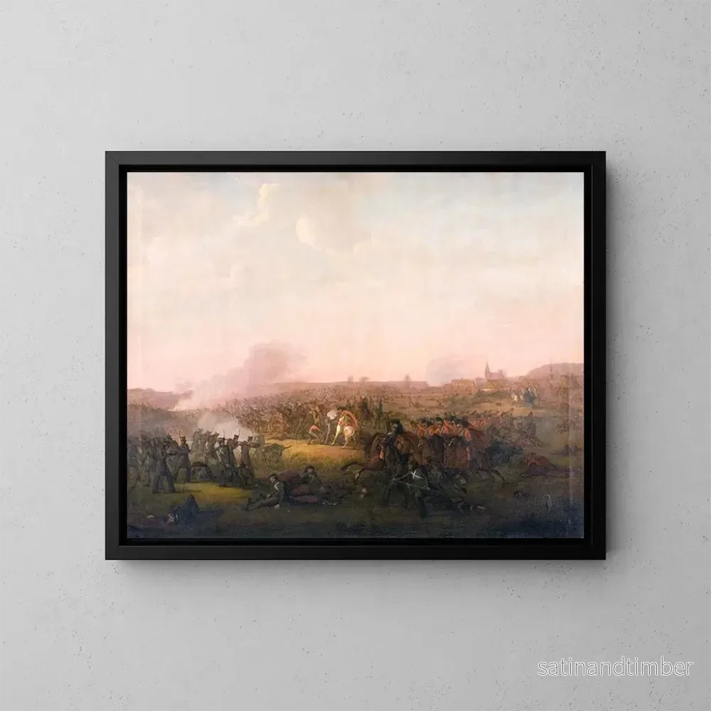 Reproduktion av målningen Bataille de Sehested - Jørgen Sonne