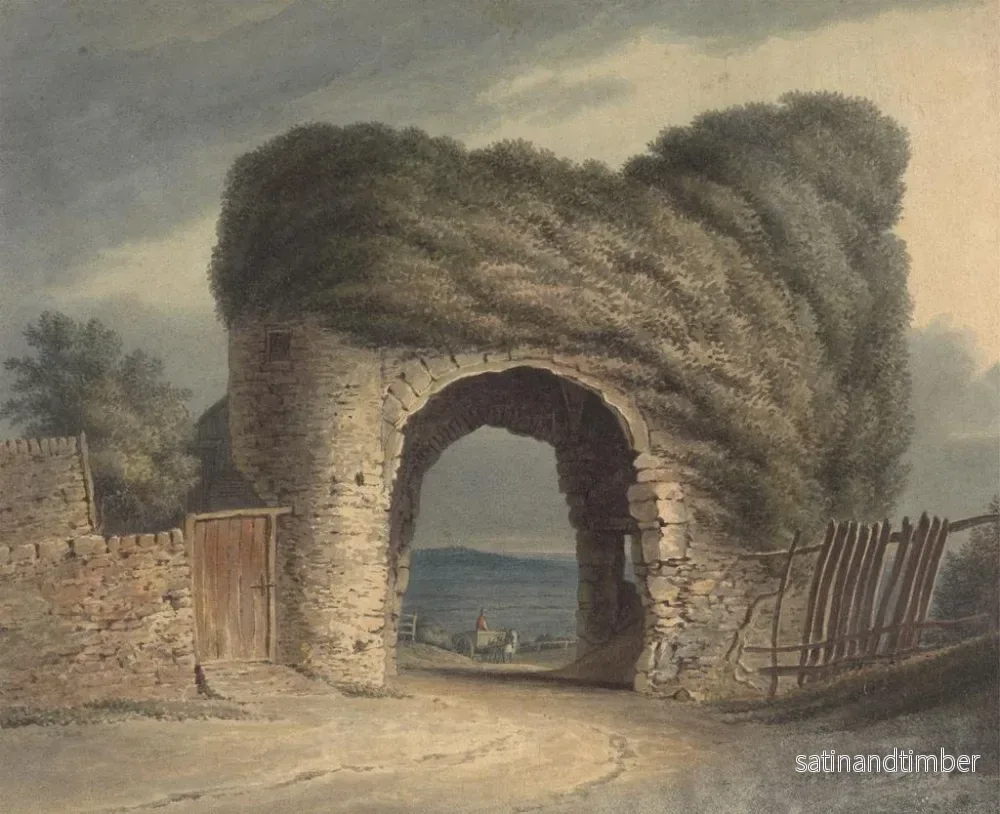 Reproduktion av målningen Portail de Strand à Winchelsea - Henry Morton - Bild 2