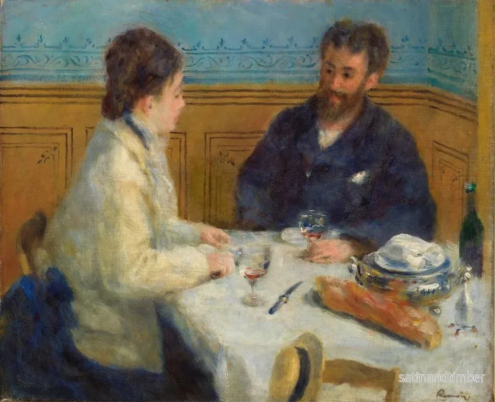 Reproduktion av målningen Frukost i solen - Pierre-Auguste Renoir - Bild 2