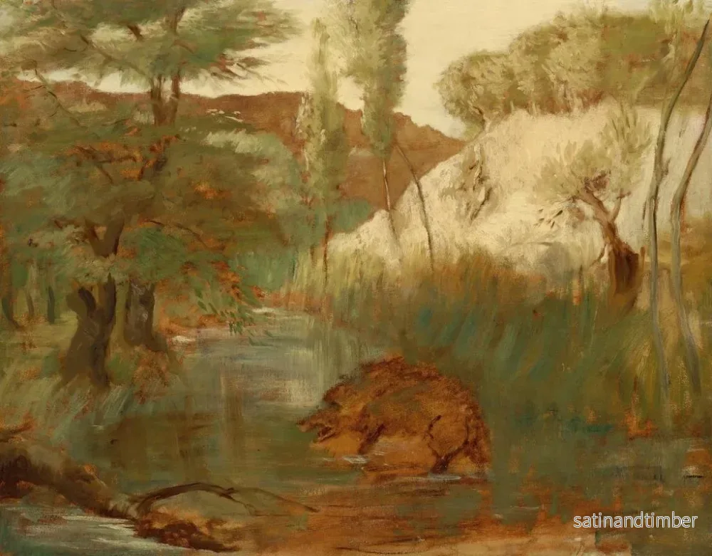 Reproduktion av målningen Le Sanglier - Edgar Degas - Bild 2